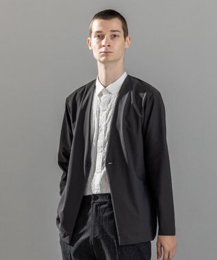 JOSEPH HOMME ＜新型追加＞新素材【抜群の通気性/360度ストレッチ】エアトールストレッチ カーディガン グレー系