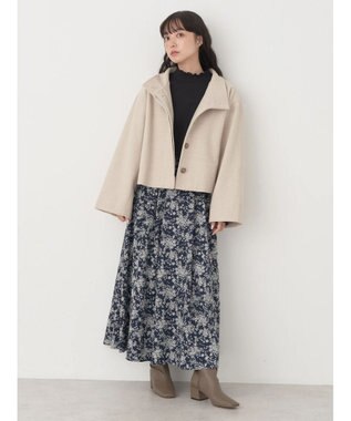 earth music&ecology マルチｗａｙコート Light Beige