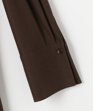 自由区 【UVカット/遮熱効果/防透け/吸汗性/速乾性】ツイストプレインジャージー プルオーバー ダークブラウン系