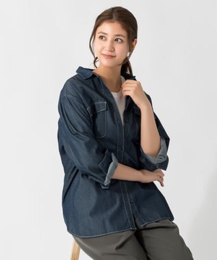 ONWARD Reuse Park 【J.PRESS】ブラウス春夏 ネイビー