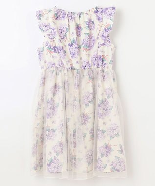 ANY KIDS アジサイ ワンピース ホワイト系
