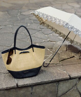 TOCCA MIGNON BASKET かごバッグ ベージュ系