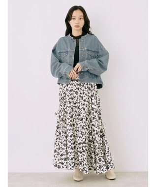 earth music&ecology Ｇジャン Medium Indigo