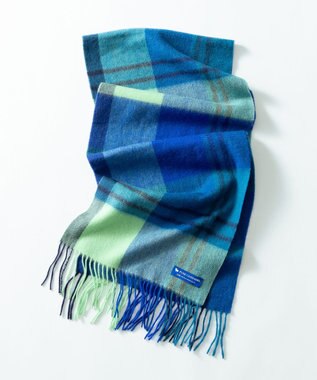 カシミヤ チェック マフラー