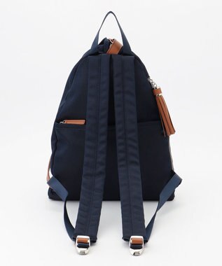 LA BAGAGERIE 【復刻リニューアル】口折れタッセル付きリュックサック　Sサイズ ネイビー