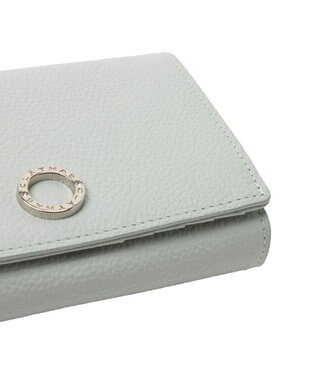 CLATHAS カーラ 二つ折り財布 ライトブルー