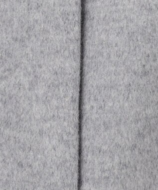 J.PRESS LADIES L Super150sAZAMIビーバー スタンドカラー コート グレー系