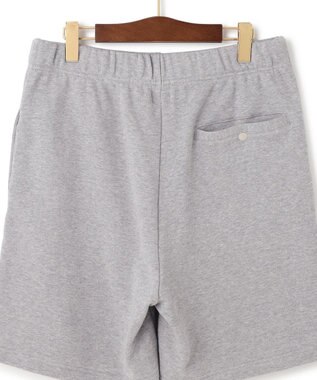 J.PRESS MEN 大人気シリーズに新作登場！【WEB限定】バックブルスウェット ショートパンツ ライトグレー系
