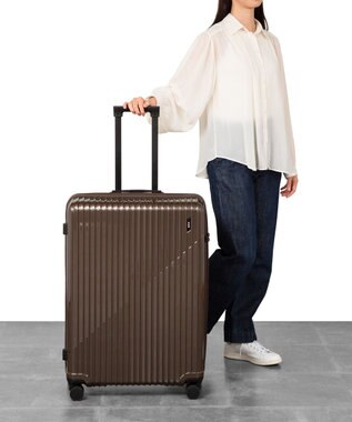 ACE BAGS & LUGGAGE 【WEB限定】ACE クレスタS スーツケース 86/101L ストッパー付き 09163 エース