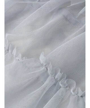 earth music&ecology チュールミニキャミワンピース Gray