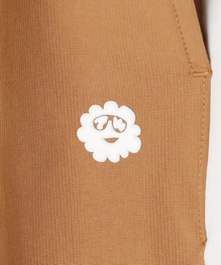 PW CIRCULUS 【WOMEN】サイドラインストレートワイドパンツ ゴルフウェア レディース ベージュ系