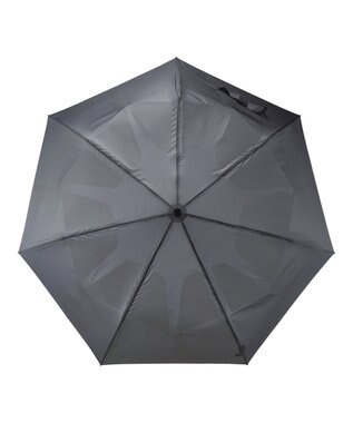 MOONBAT 【3秒でたためる傘/耐風】urawaza 無双(ウラワザ ムソウ)  折りたたみ傘 無地  58cm ダークグレー