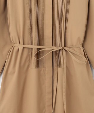 #Newans 【ANSWER for Co-Creation】ピンタックデザインワンピース キャメル系