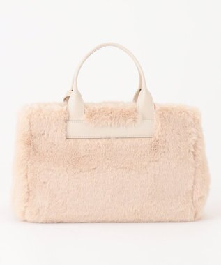 TOCCA CHOCOLA FUR BAG ファーバッグ ベージュ系