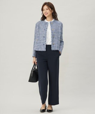 J.PRESS LADIES 【WEB限定】マルチパールラリエット ネックレス ホワイト系