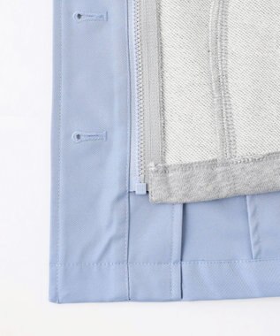 組曲 KIDS 【110-140㎝】3Way アウター サックス×グレー