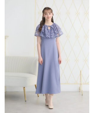 earth music&ecology ＳＥＴ２点レースボレロ＋キャミワンピース Sax