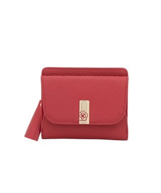 CLATHAS エクセ 外ボックス二つ折り財布 ピンク