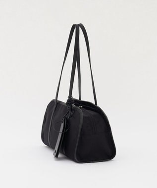 russet コーデュラナイロンワイドミニボストンバッグ（CE-1754-WEB） Black