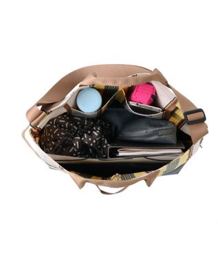 ROOTOTE 1368【撥水加工】SN.グランデ.2way.シェア-A 05：イエローストライプ