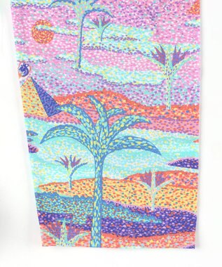 tsumori chisato SLEEP ツモリチサト パジャマ 3分袖 半袖 7分丈 ルームウェア レディース UDT162 /ワコール パープル