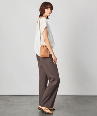 BEIGE， FOURAS / ワイドパンツ Bista x Ecru