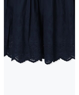 Te chichi エンブロイダリーティアードスカート ネイビー