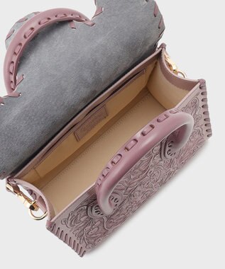 GRACE CONTINENTAL RSHandbag-ls モーブピンク