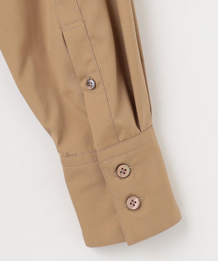 #Newans 【ANSWER for Co-Creation】ピンタックデザインワンピース キャメル系