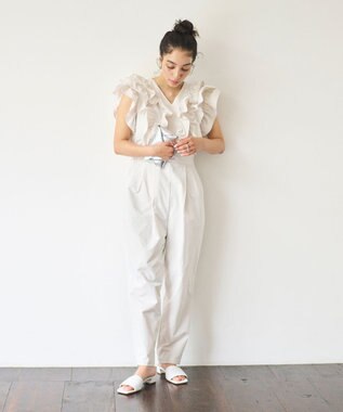 #Newans ラッフルフリルオールインワン オフ