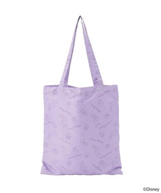 earth music&ecology 【予約】Disney/アソートポーチ付きエコバッグ ラベンダー