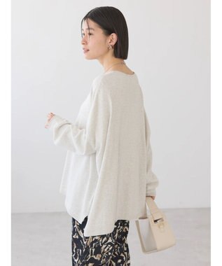 AMERICAN HOLIC ＢＩＧニットプルオーバー Oatmeal