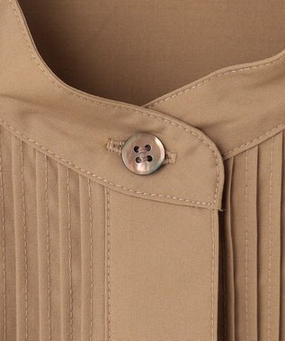 #Newans 【ANSWER for Co-Creation】ピンタックデザインワンピース キャメル系