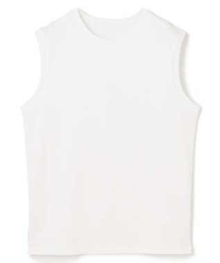 UNFILO MENS BASIC ノースリーブ カットソー ホワイト