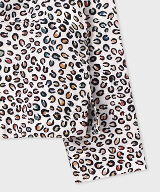 Paul Smith Horseshoe Leopard プリント ブラウス オフホワイト