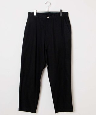 WEGO 【ユニセックス着用ITEM/手洗い可】バギーパンツ ブラック