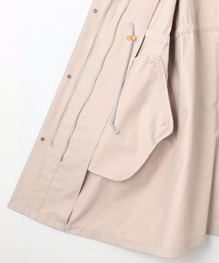 J.PRESS LADIES L VINAジェットオックス フーデッド コート ベージュ系