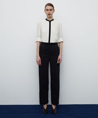 BEIGE， MARIGNY / パフブラウス Ecru×Black