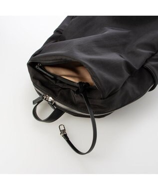 UNBILLION カシュカシュ cachecache / ワッシャーナイロンリュック ブラック
