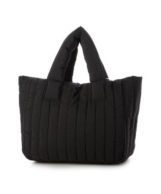 UNBILLION 【テレビ ドラマ着用アイテム】カシュカシュ cachecache / 親子キルティング刺繍トートバッグ ブラック