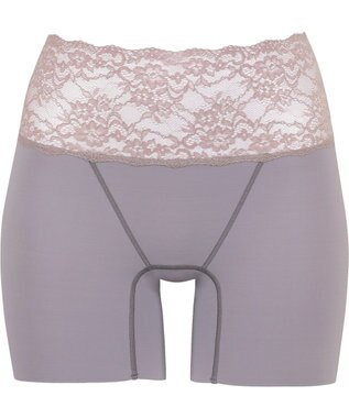 Wing 補整ショーツ 【Pパンツ】 おなかとヒップをほどよくサポート 汗の季節もさらっと快適 はきこみ丈ふかめ KJ4230 ウイング／ワコール バイオレット