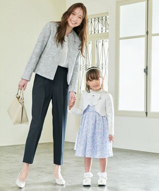 ANY KIDS エナメルヒールパンプス ホワイト