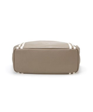 TOPKAPI 【TREASURE TOPKAPI】ソフトシュリンク テープコンビ A4 トート バッグ グレージュ
