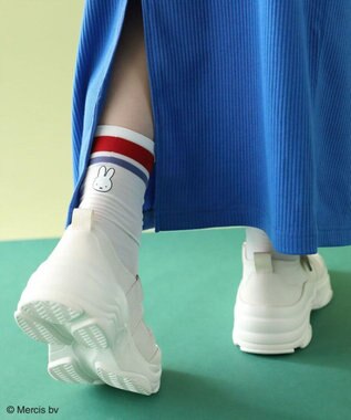 Green Parks Ｍｉｆｆｙ／配色ラインソックス Blue