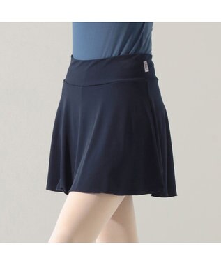 Chacott ショートスパッツ付スカート ネイビー