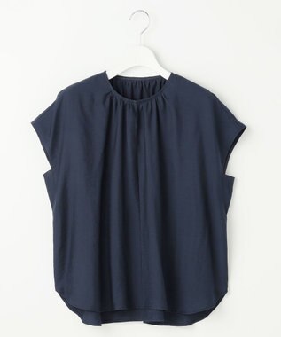 自由区 L 【カタログ掲載・人気素材・新型登場・新色追加・セットアップ対応】エアリーツイルプルオーバー ブラウス