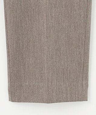 自由区 【WEB限定カラーあり・撥水加工・洗える】TRギャバテーパード パンツ モカ