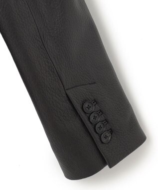 JOSEPH HOMME 【LEON 掲載】<WEB限定>ライトゴートシュリンクレザー　ジャケット ブラック系