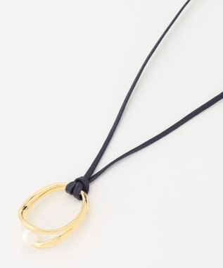 23区 パールリングネックレス ゴールド系