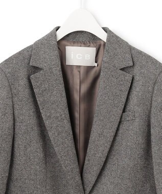 【美品】 ICB テーラードジャケット ICB ジャケット テーラードジャケット 「接触冷感・UVケア・撥水